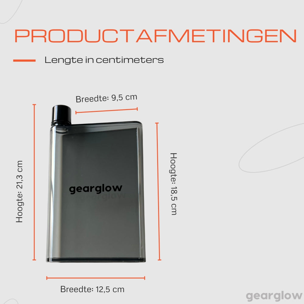 Plastic Heupfles 420 ml