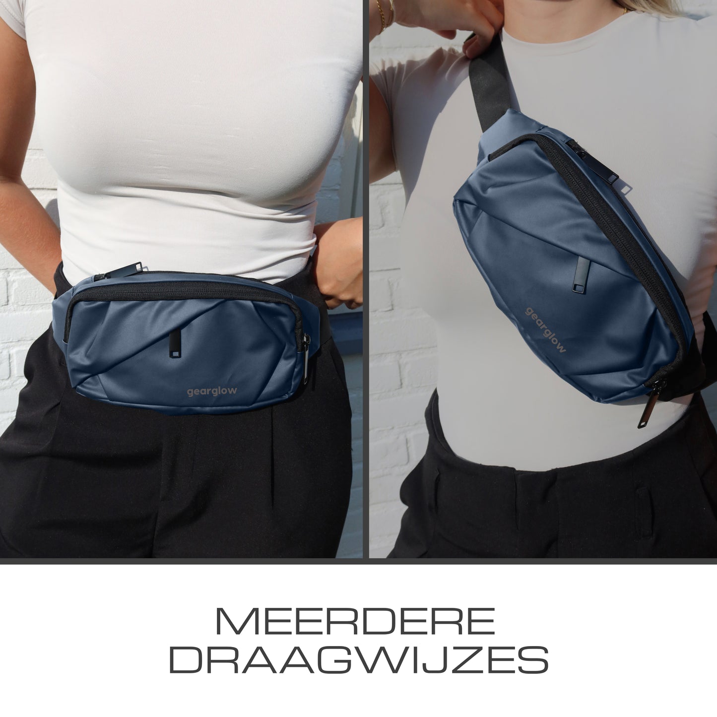 Heuptas - Unisex - Blauw