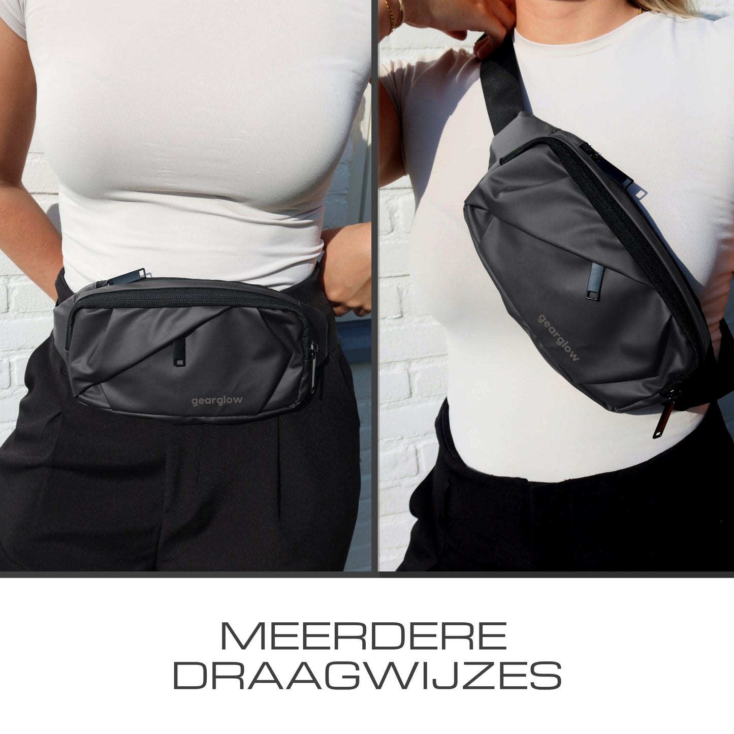 GearGlow Heuptas - Unisex - Grijs