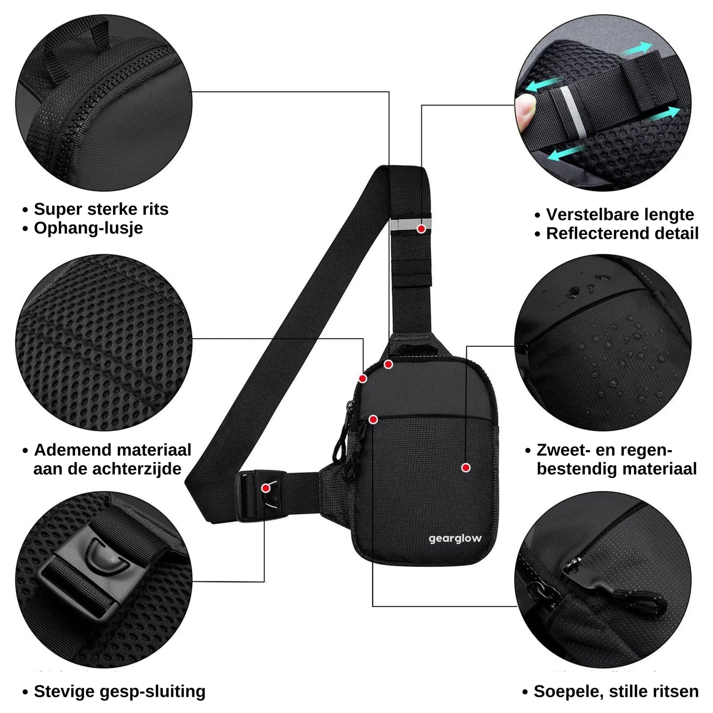 Sling Bag - Zwart