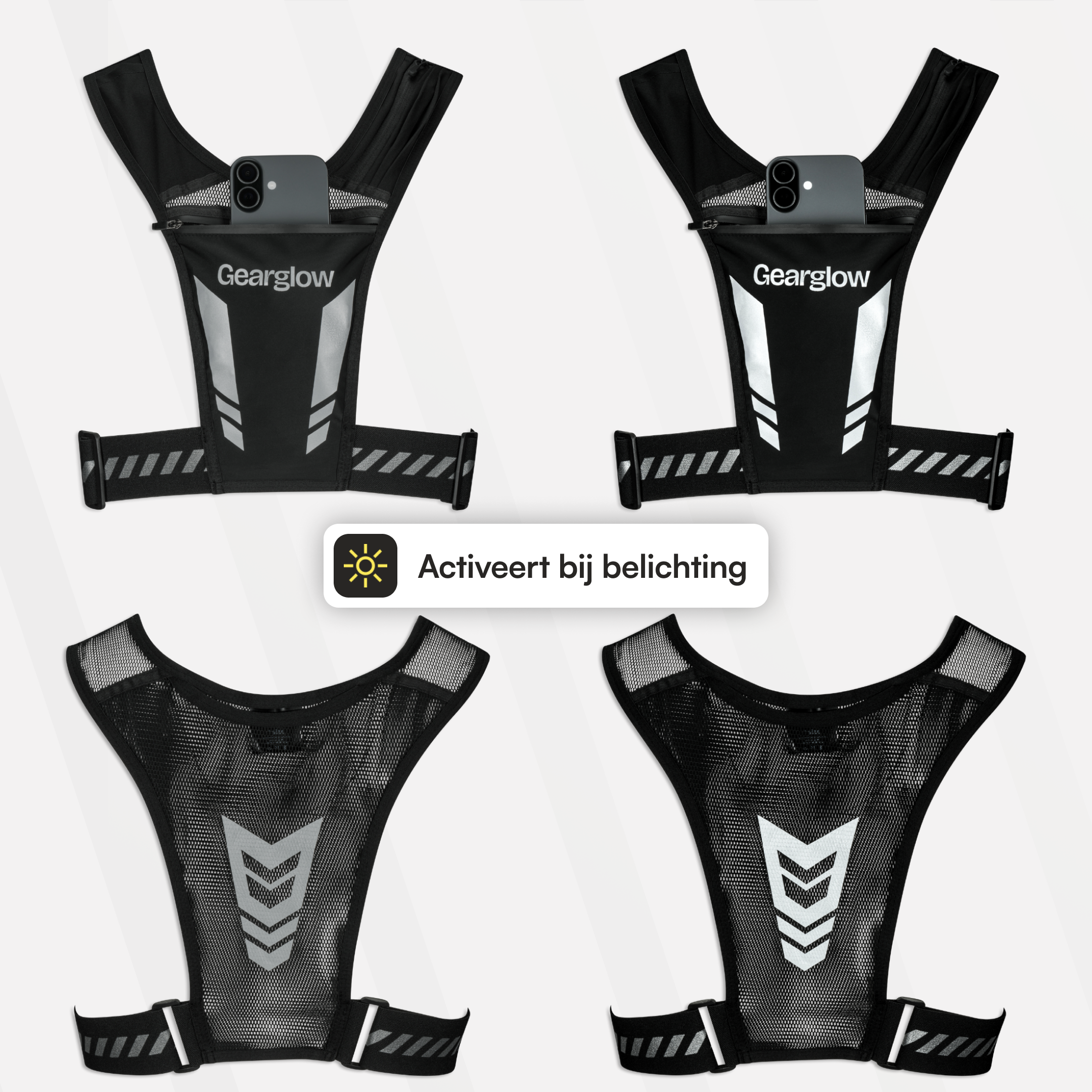 Buddy Bundel (2x Reflecterend Hardloopvest)