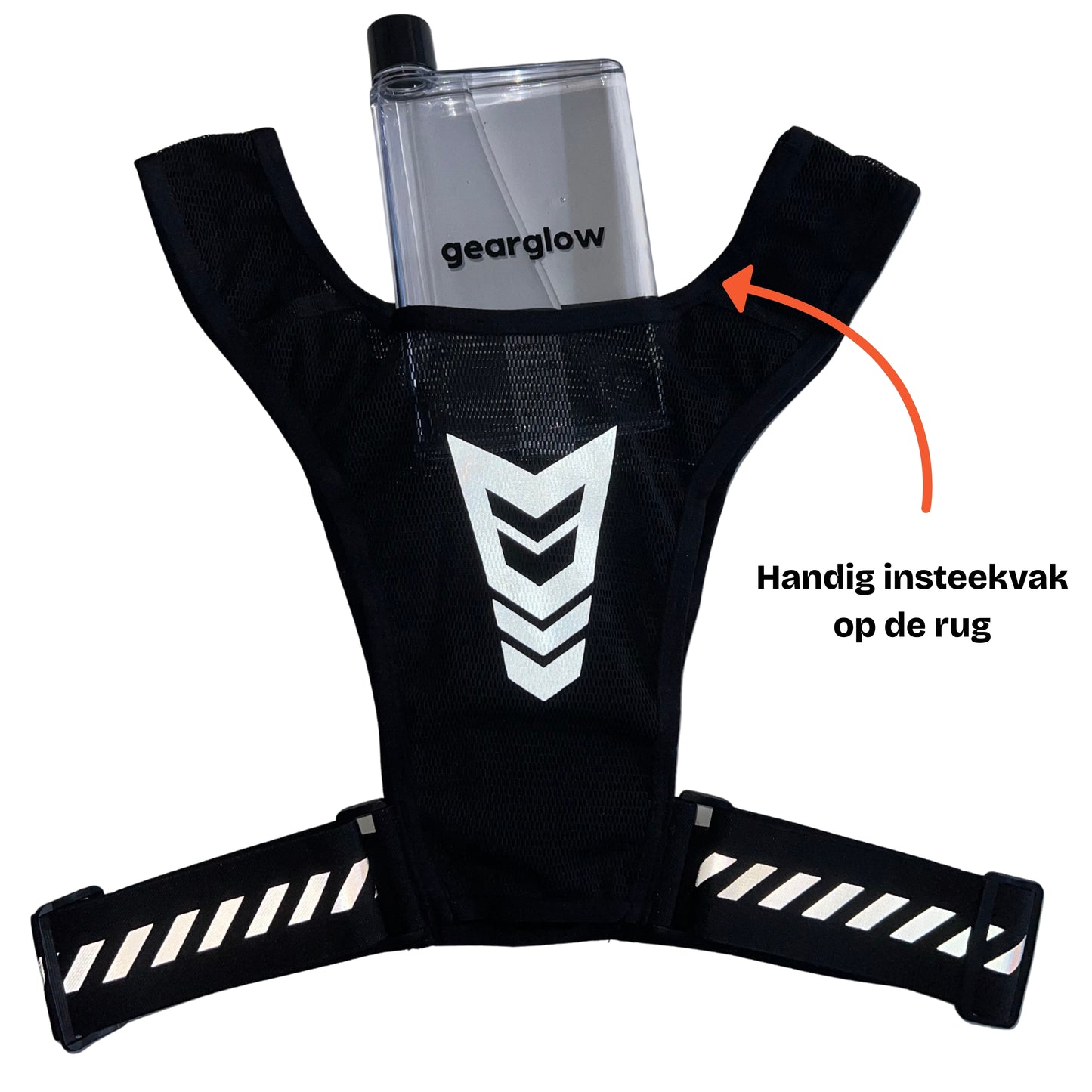Reflecterend Hardloopvest met Waterdichte Telefoonhouder