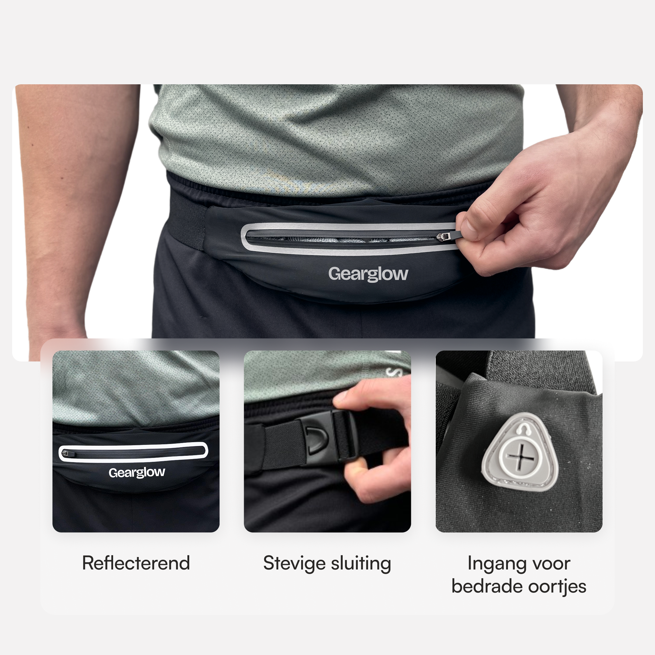 Running Belt - Zwart