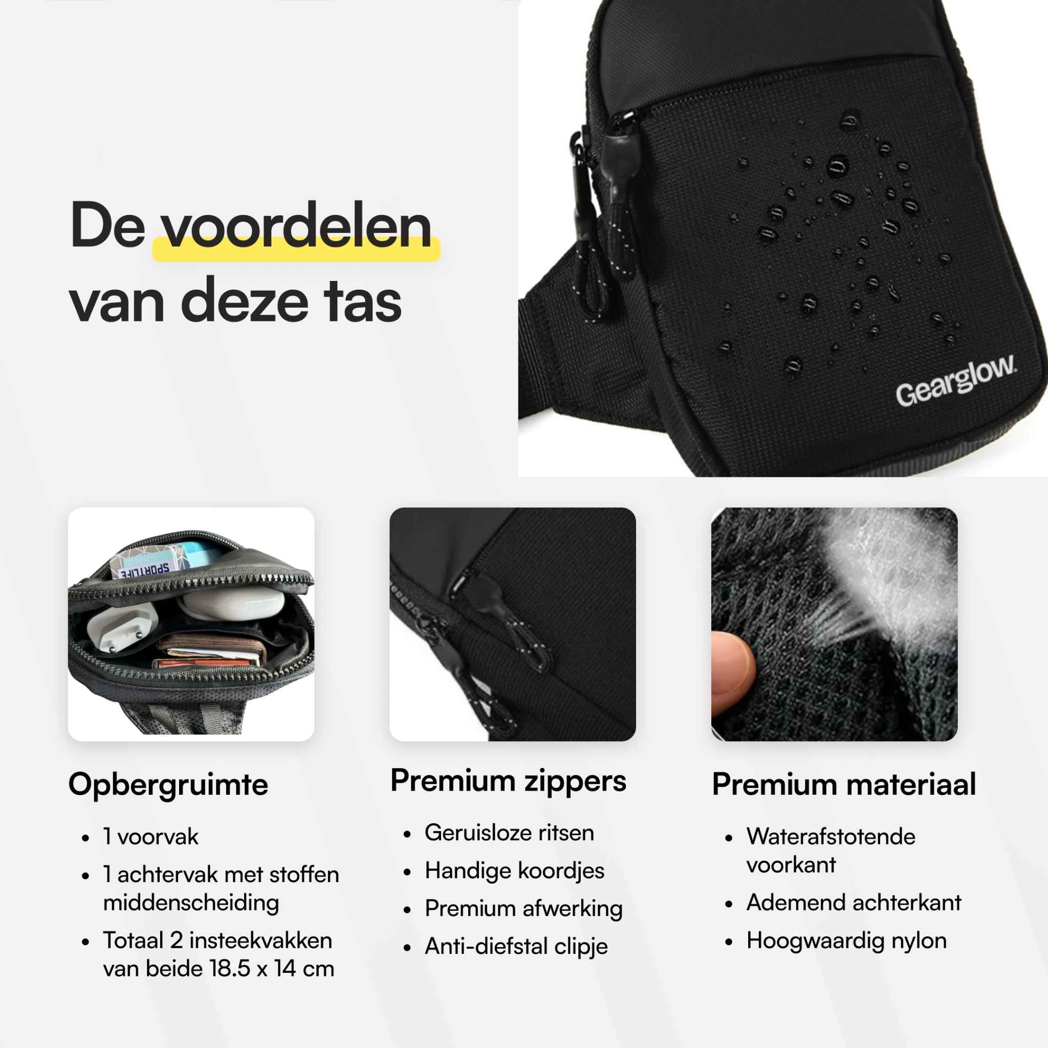 Sling Bag - Zwart
