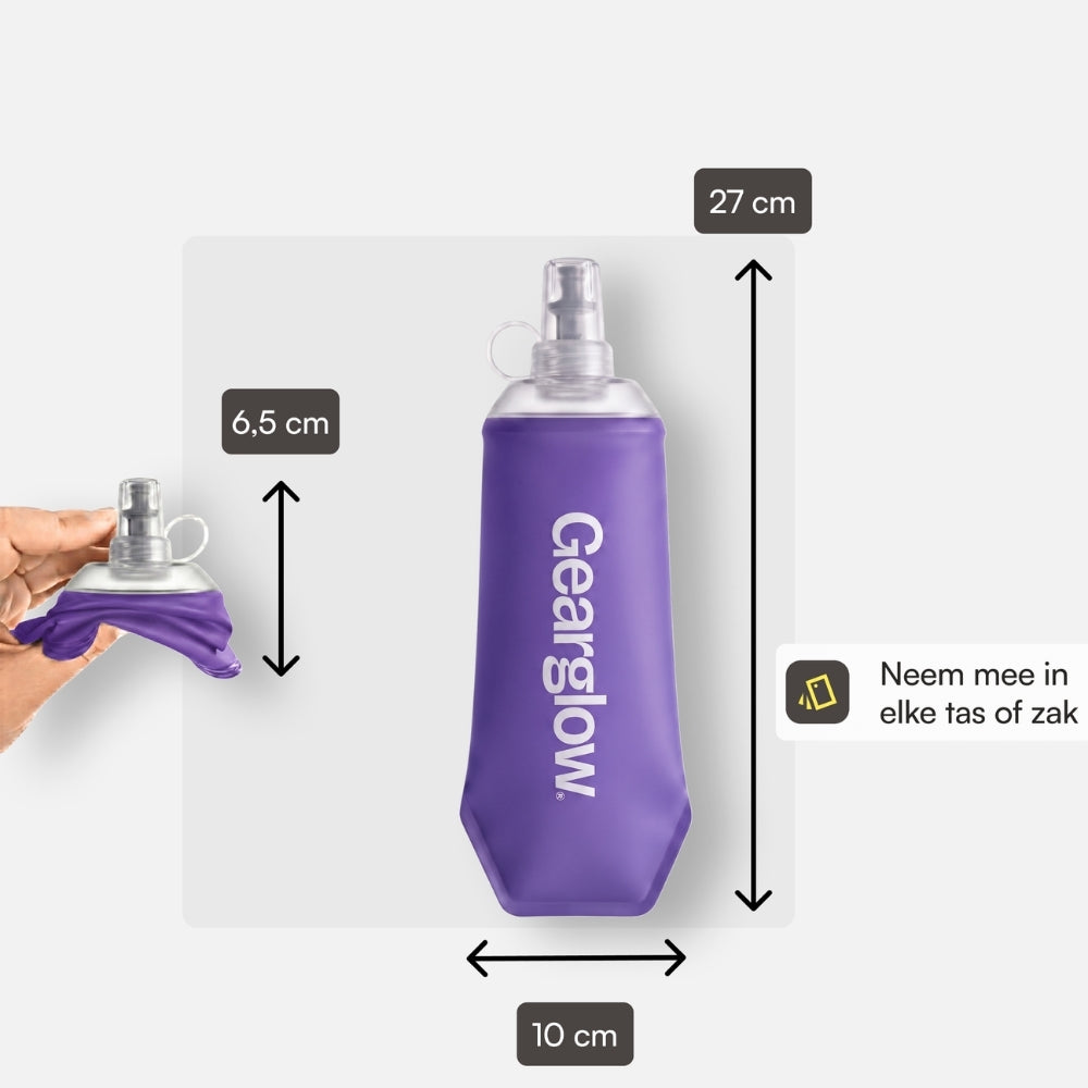 Soft Flask Paars (500 ml)