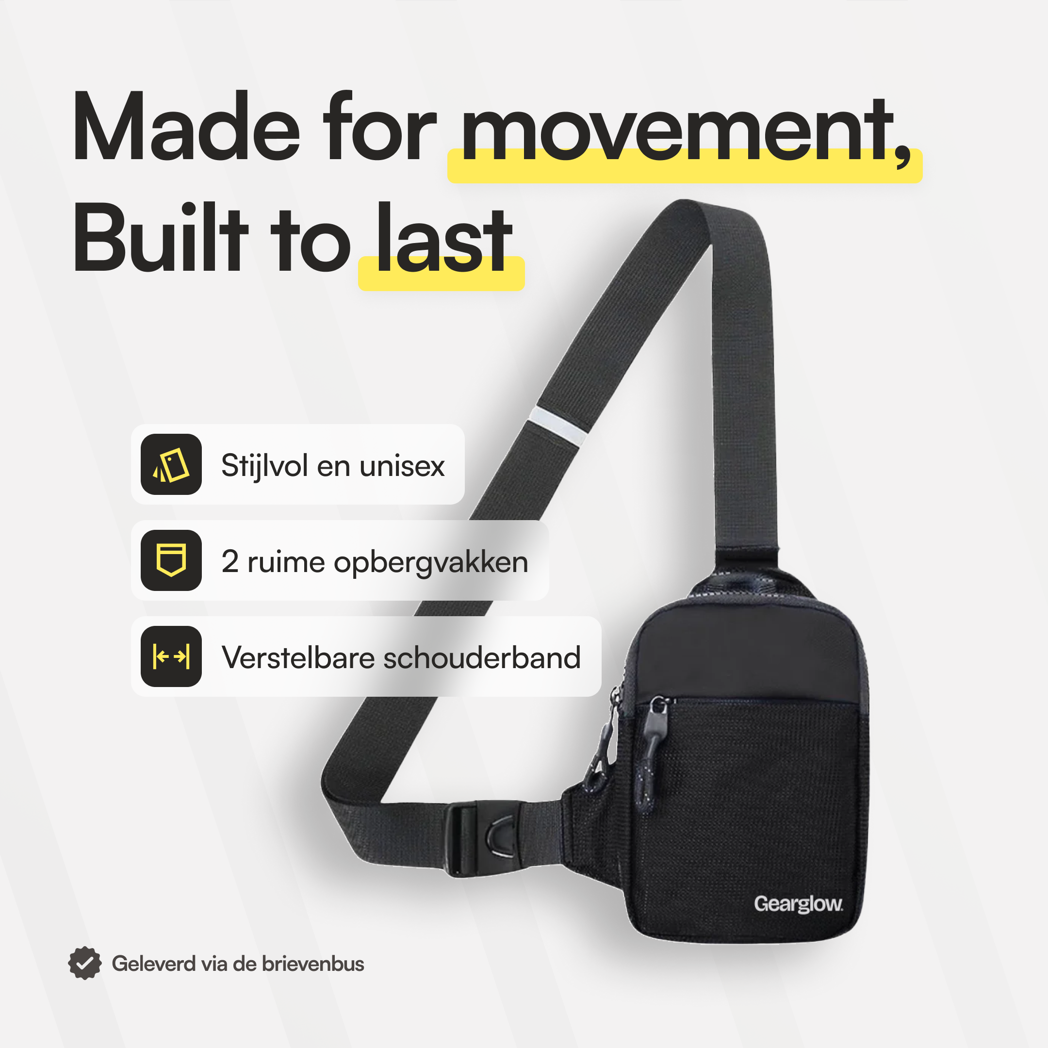 Sling Bag - Zwart