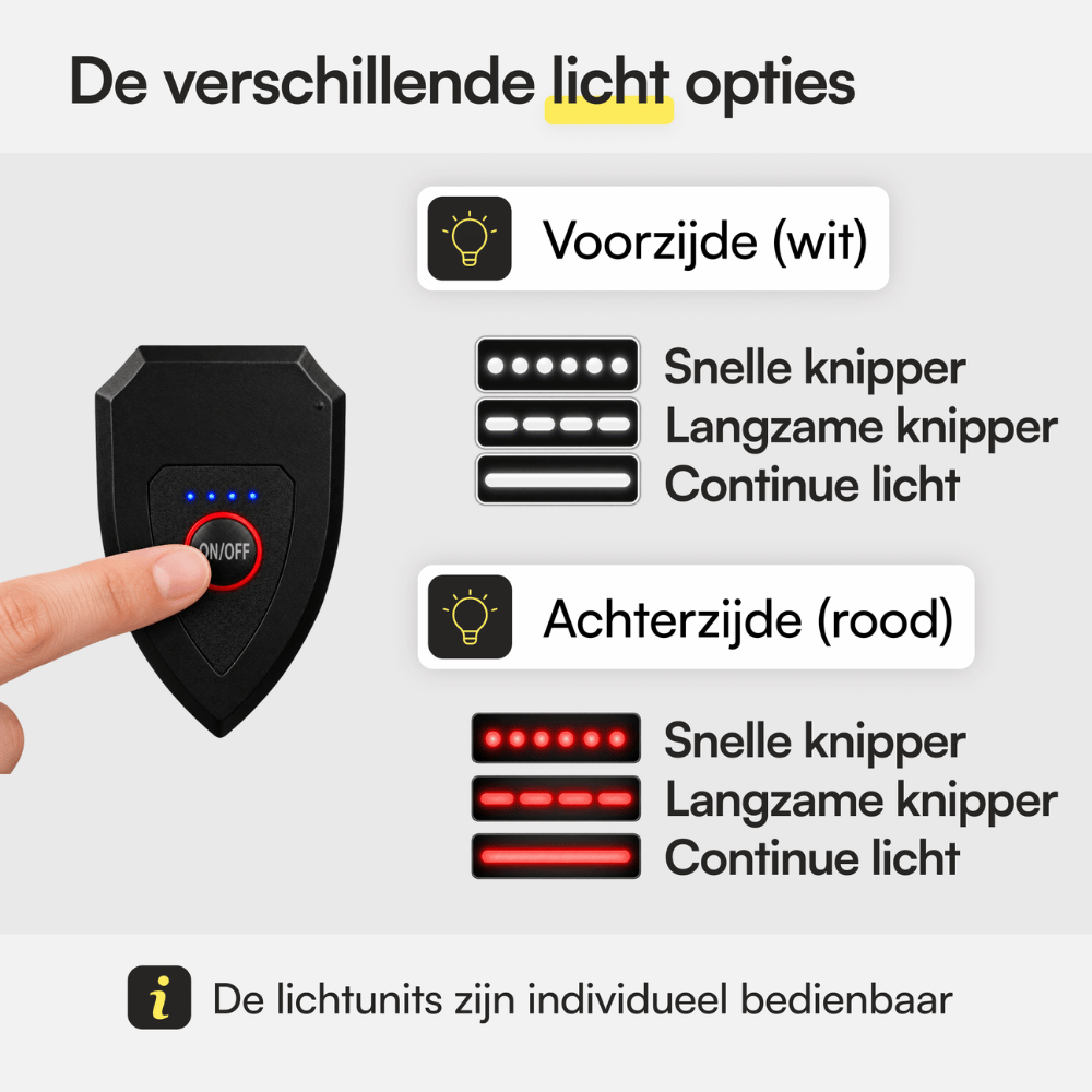LED Hardloopvest met Verlichting - Geel