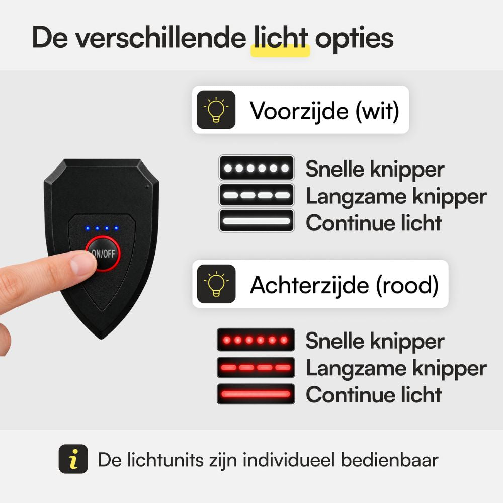 LED Hardloopvest met Verlichting - Zwart