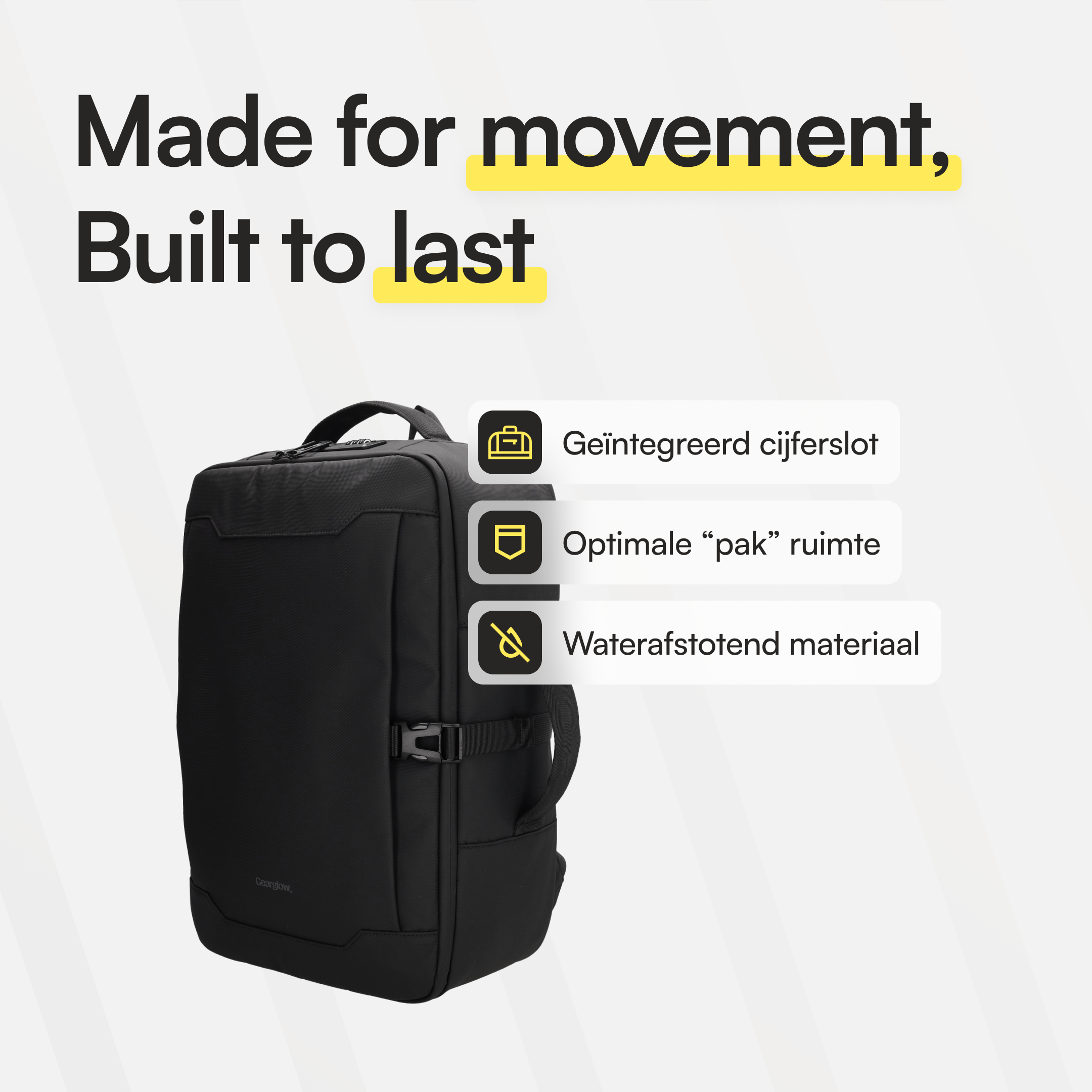 GearGlow® Underseater Reisrugzak